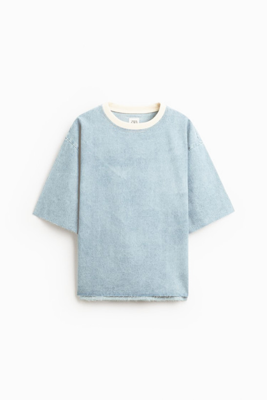 تیشرت جین ZARA
